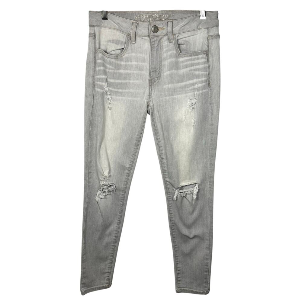 American Eagle Outfitters Super Stretch Mid Rise Jegging Ankle Jeans Women's 6